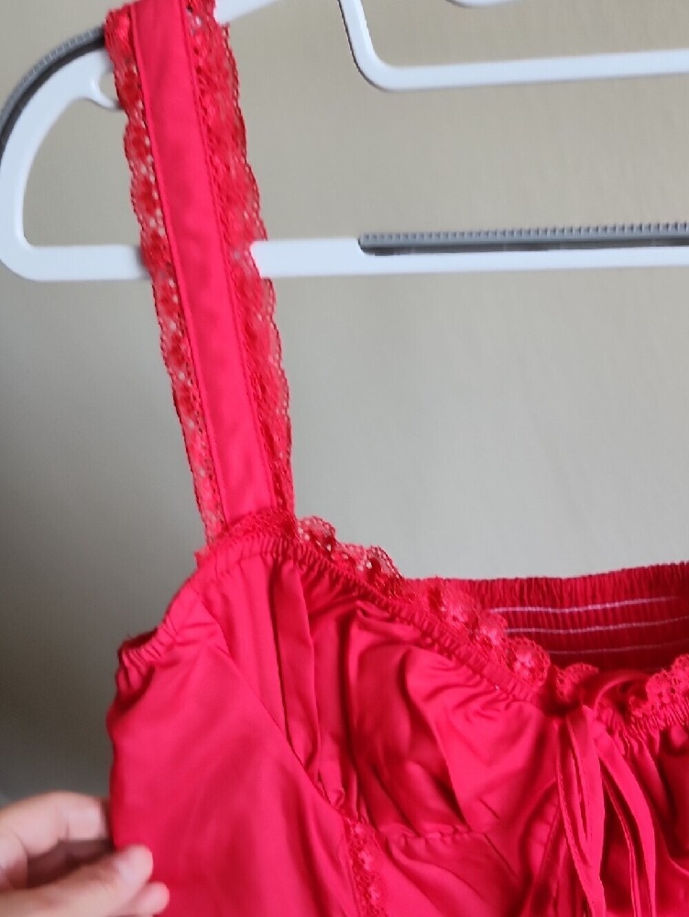 SHEIN Hot Pink Ruffle Mini Dress - Picture 4 of 10